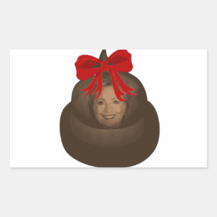 Sticker Rectangulaire Hillary Poop