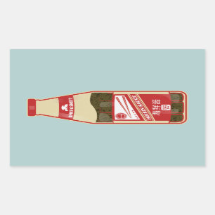 Sticker Rectangulaire Hoisin Sauce Cantonais