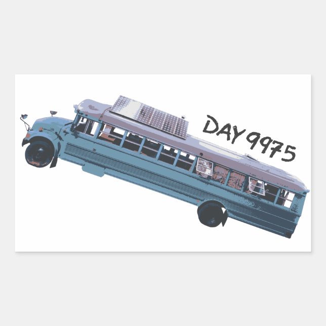 Sticker Rectangulaire Housebus (Devant)