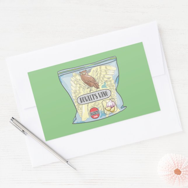 Sticker Rectangulaire HOWLETS WING Macbeth sorcières sort. (Enveloppe)