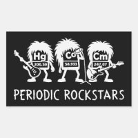 Humour de chimie des rockstars périodiques