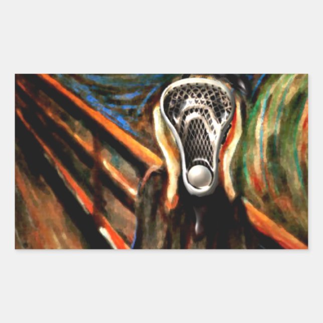 Sticker Rectangulaire Humour de crosse (Devant)