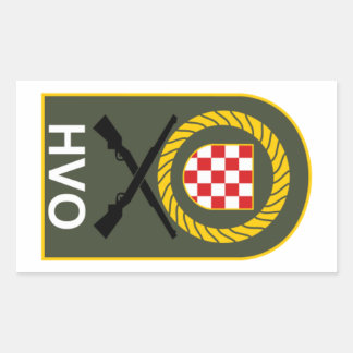 STICKER RECTANGULAIRE HVO