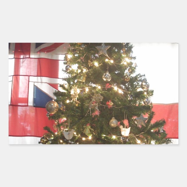 Sticker Rectangulaire I Love The United Kingdom Holiday Special Event Ar (Devant)