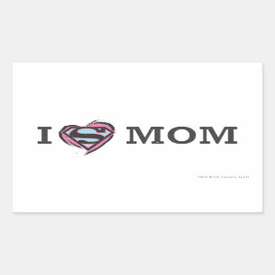Sticker Rectangulaire I maman de coeur