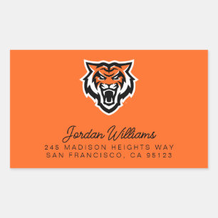 Sticker Rectangulaire Idaho State University Bengals Spirit Design