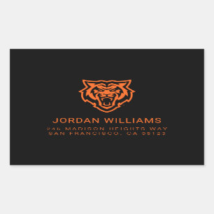 Sticker Rectangulaire Idaho State University Bengals Spirit Design