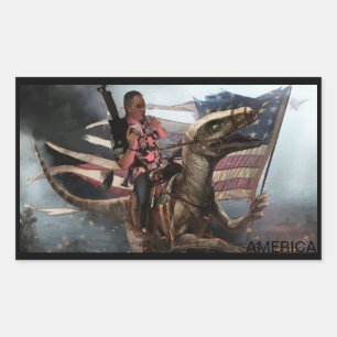 STICKER RECTANGULAIRE IMPRESSIONNANT