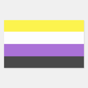 Sticker Rectangulaire Indicateur non binaire