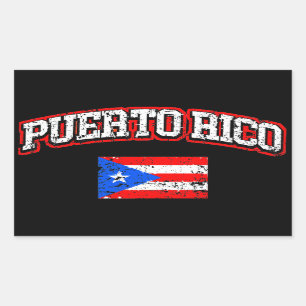 Sticker Rectangulaire Indicateur Porto Rico