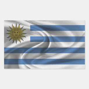 Sticker Rectangulaire Indicateur Uruguay