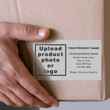 Information minimale sur le produit commercial sur