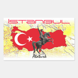 Sticker Rectangulaire Istanbul