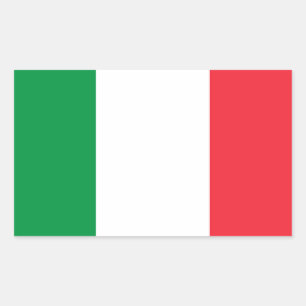 Sticker Rectangulaire Italie