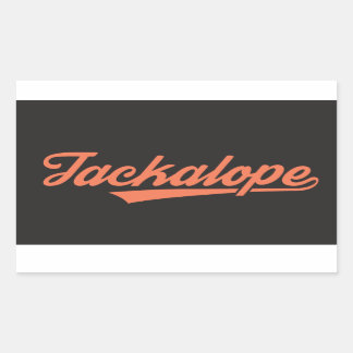 Sticker Rectangulaire Jackalope ステッカー（長方形４枚入り）