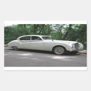 Sticker Rectangulaire Jaguar Mark IX