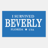 J'ai survécu Beverly Funny Tourist Statement