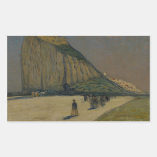 Sticker Rectangulaire James Wilson Morrice - Gibraltar