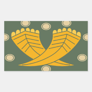Sticker Rectangulaire Japanese traditional pattern - CHOJI