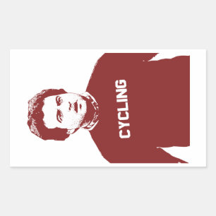 Sticker Rectangulaire John Belushi Cycling