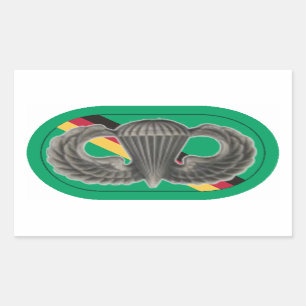 STICKER RECTANGULAIRE JOUER DES AILES SUR LE DÉTACHEMENT SF EUROPE OVAL