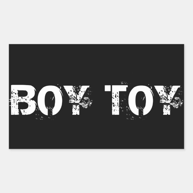 STICKER RECTANGULAIRE JOUET GARY (Devant)
