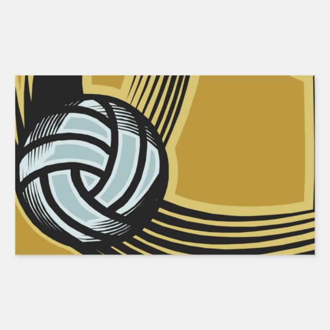 Sticker Rectangulaire Jours d'or (Devant)