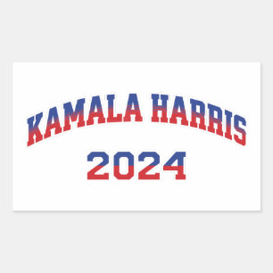 Sticker Rectangulaire Kamala Harris Pour Président 2024