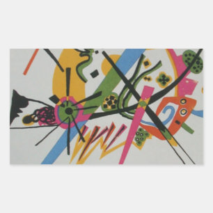 Sticker Rectangulaire Kandinsky Small Worlds