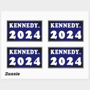 Sticker Rectangulaire Kennedy Jr. 2024