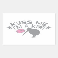 Kuss (Kiss) me Je suis un KIWI mignon accent Nouve