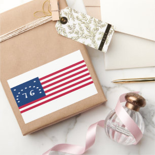 Sticker Rectangulaire La bannière de Bennington : le drapeau de bataille