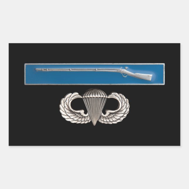 Sticker Rectangulaire La BEI aéroportée (Devant)