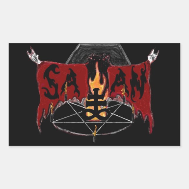 Sticker Rectangulaire La Blessure (Devant)