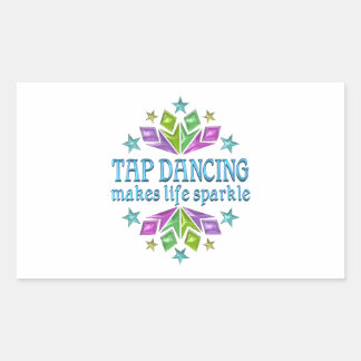 Sticker Rectangulaire La Danse Du Robinet Fait Éclater La Vie