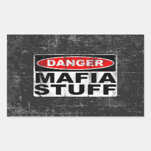 Sticker Rectangulaire La mafia