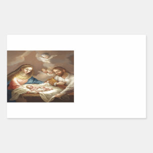 Sticker Rectangulaire La Natividad