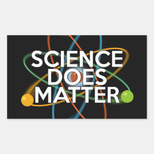 STICKER RECTANGULAIRE LA SCIENCE COMPTE