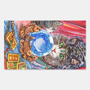 Sticker Rectangulaire Laissez-moi vous raconter votre fortune