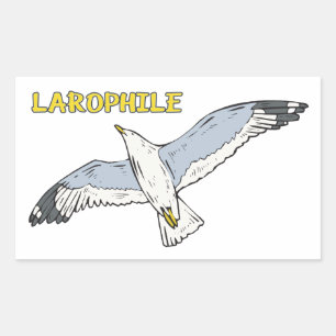 Sticker Rectangulaire Larophile