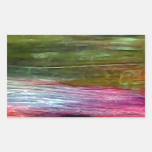 Sticker Rectangulaire L'art accidentel