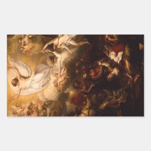 Sticker Rectangulaire 'L'Ascension'