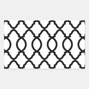 Sticker Rectangulaire Latis Motif géométrique
