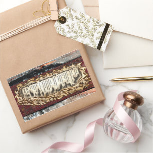 Sticker Rectangulaire L'Dernier Endroit Calme