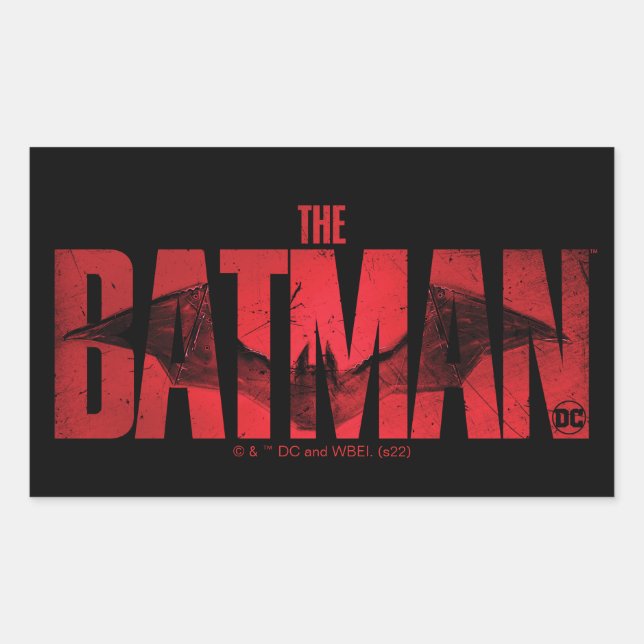 Sticker Rectangulaire Le logo du théâtre Batman (Devant)
