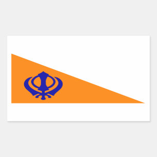 Sticker Rectangulaire Le Nishan Sahib