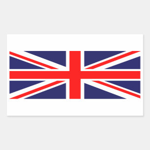 Sticker Rectangulaire Le Union Jack classique