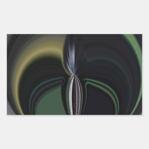 Sticker Rectangulaire L'embellie d'Aurora : le kaléidoscope cosmique