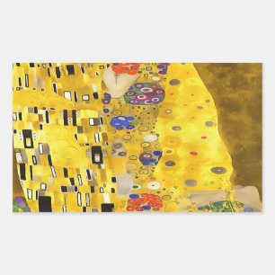 Sticker Rectangulaire Les Amateurs Embrasse La Peinture Acrylique Des Be