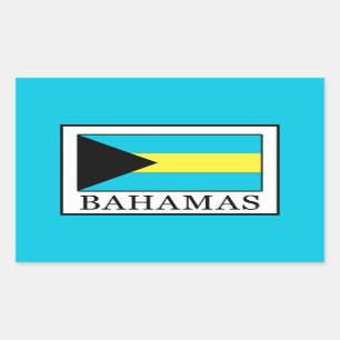Sticker Rectangulaire Les Bahamas